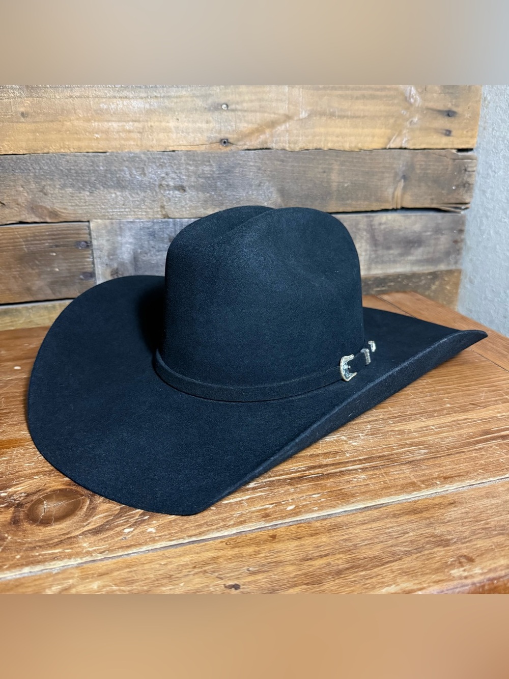 CODY JAMES 3X WOOL COWBOY HAT Black size 7 1/8